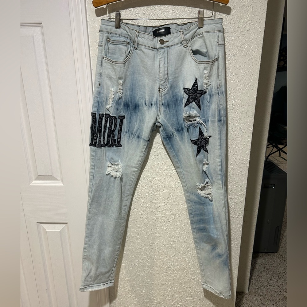 Amiri mens jeans size 34.